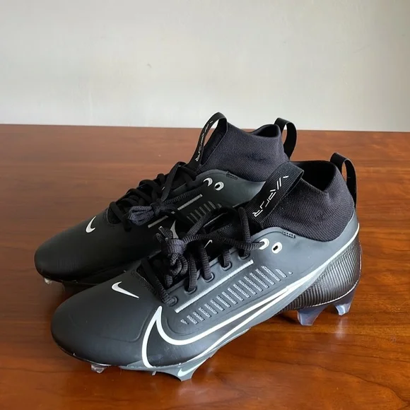 Nike Vapor Edge Pro 360 2 Football Cleats black Iron DA5456-010 Men’s size 12 - Picture 4 of 5
